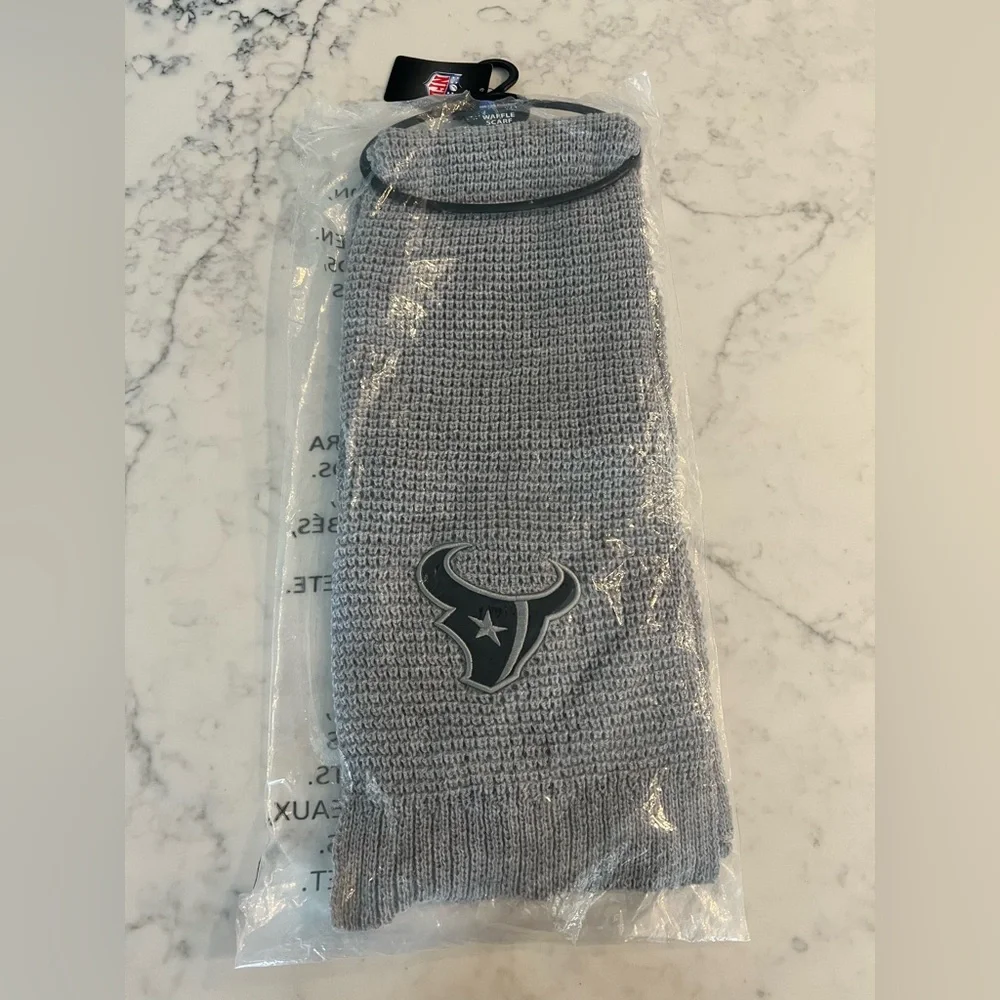 New Houston Texans NFL unisex-adult Waffle Knit Scarf